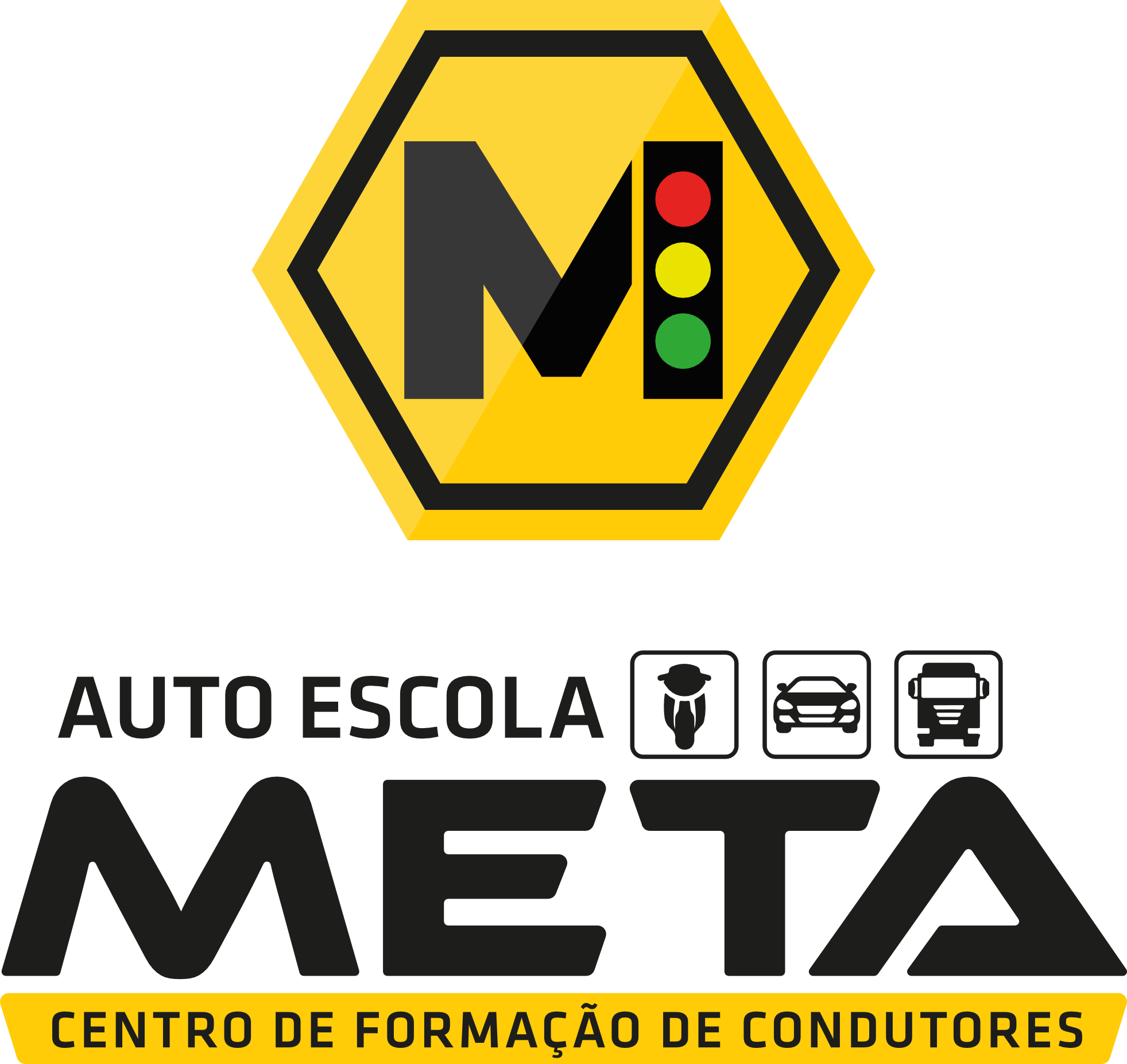 Logo da Autoescola Meta — Centro de Formação de Condutores